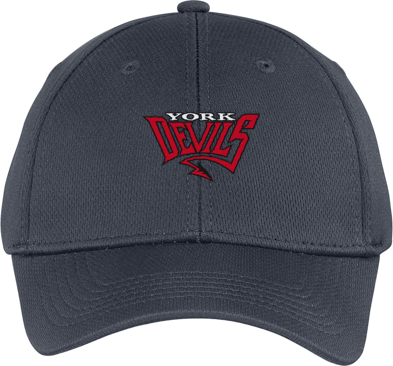 York Devils Youth PosiCharge RacerMesh Cap