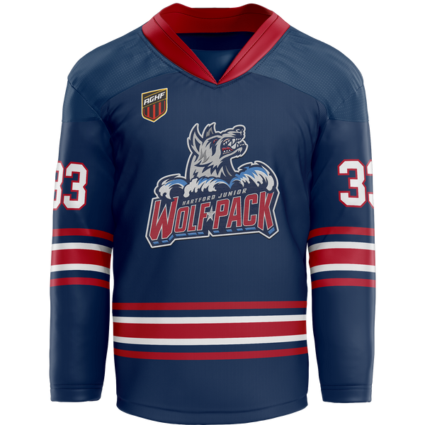 AGHF Hartford Jr. Wolfpack Youth Goalie Hybrid Jersey