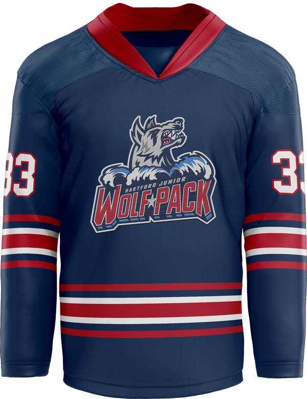 Hartford Jr. Wolfpack Youth Player Hybrid Jersey